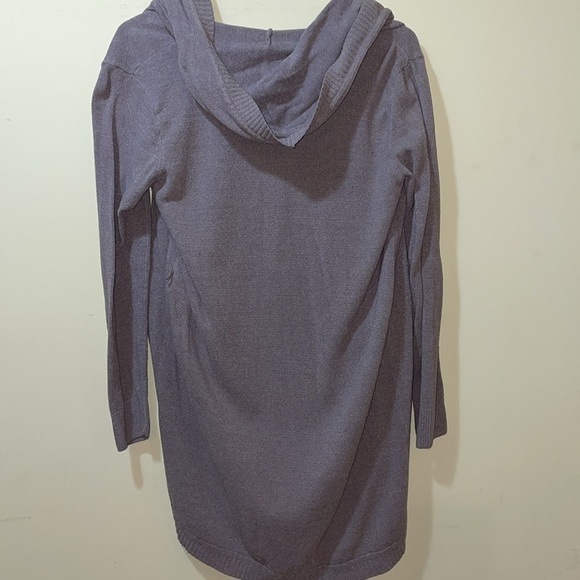 Womens Barefoot Dreams Cozychic Lite Coastal Hooded Cardigan - Picture 5 of 5